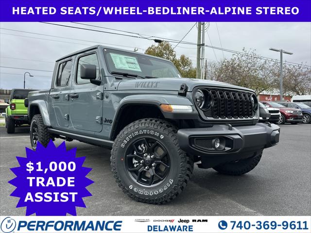 2026 Jeep Gladiator GLADIATOR WILLYS 4X4 2026 Jeep Gladiator GLADIATOR WILLYS 4X4