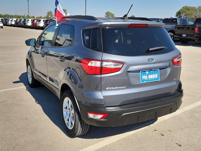 2021 Ford EcoSport SE 2021 Ford EcoSport SE