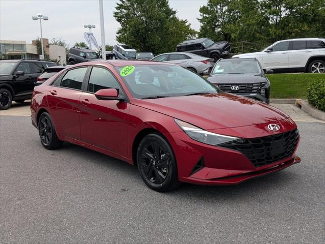 2023 Hyundai Elantra Hybrid Blue 2023 Hyundai Elantra Hybrid Blue