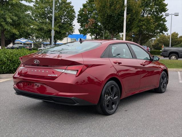 2023 Hyundai Elantra Hybrid Blue 2023 Hyundai Elantra Hybrid Blue