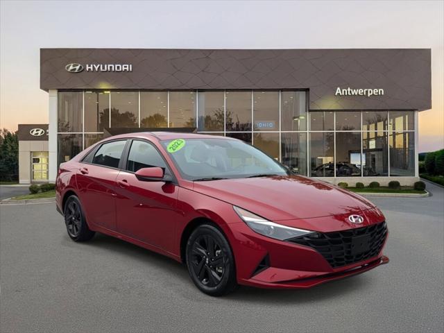 2023 Hyundai Elantra Hybrid Blue 2023 Hyundai Elantra Hybrid Blue