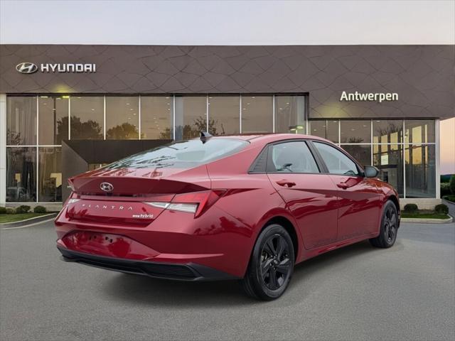 2023 Hyundai Elantra Hybrid Blue 2023 Hyundai Elantra Hybrid Blue