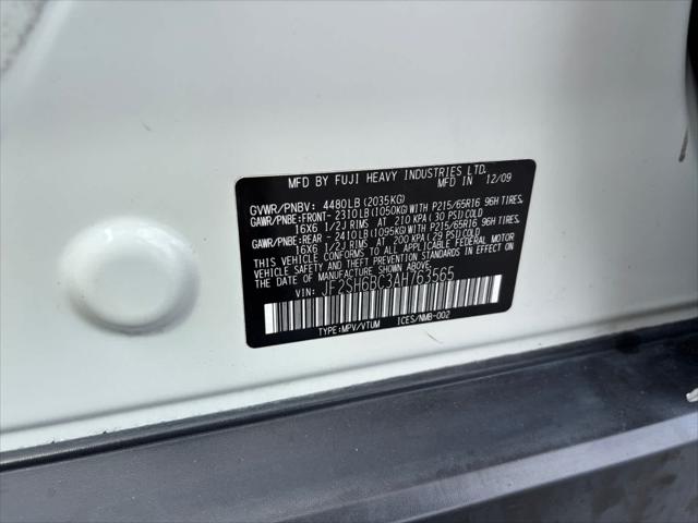 2010 Subaru Forester 2.5X