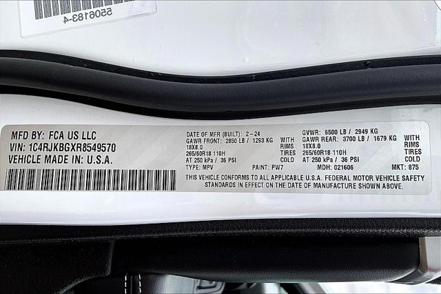 2024 Jeep Grand Cherokee L Limited 4x4