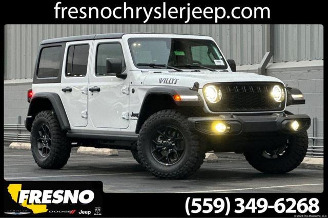 2026 Jeep Wrangler Unlimited Wrangler 4-door Willys for sale in Fresno, CA