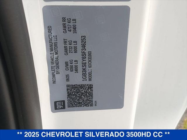 2025 Chevrolet Silverado 3500HD Work Truck