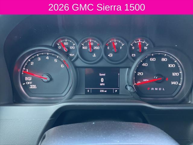 2026 GMC Sierra 1500 Crew Cab, Short Bed, Pro, RWD