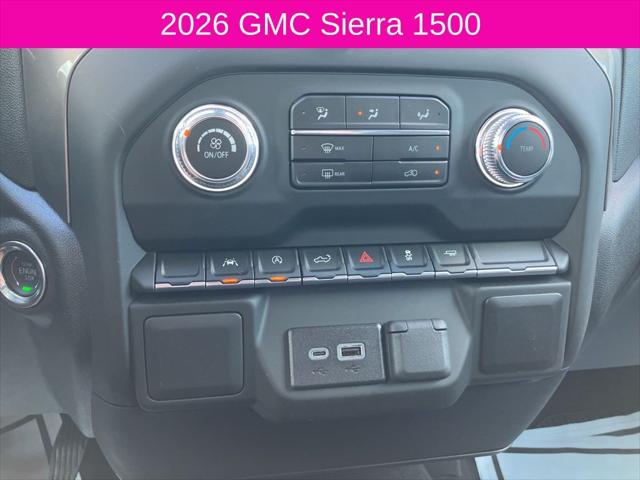 2026 GMC Sierra 1500 Crew Cab, Short Bed, Pro, RWD