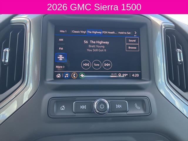 2026 GMC Sierra 1500 Crew Cab, Short Bed, Pro, RWD
