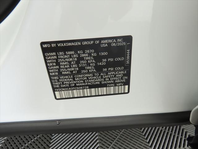 2026 Volkswagen Atlas 2.0T Peak Edition