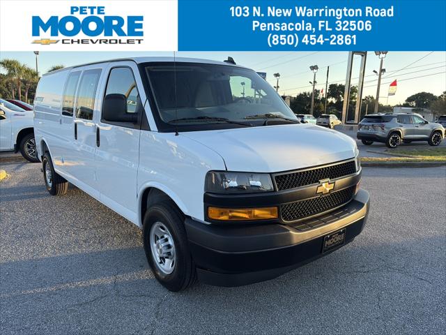 2025 Chevrolet Express Cargo Van RWD 3500 Extended Wheelbase WT for sale in Pensacola, FL