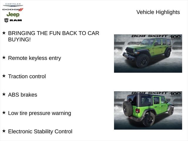 2026 Jeep Wrangler WRANGLER 4-DOOR WILLYS