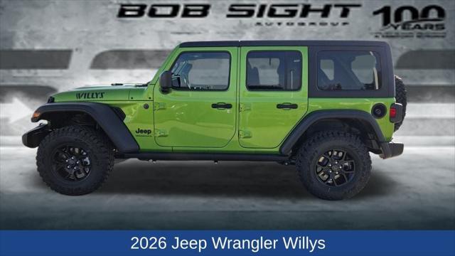 2026 Jeep Wrangler WRANGLER 4-DOOR WILLYS