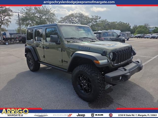 2026 Jeep Wrangler WRANGLER 4-DOOR WILLYS 2026 Jeep Wrangler WRANGLER 4-DOOR WILLYS