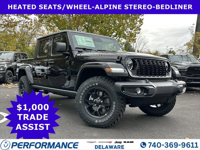 2026 Jeep Gladiator GLADIATOR WILLYS 4X4