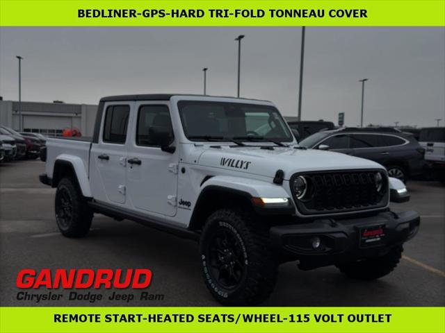 2026 Jeep Gladiator GLADIATOR WILLYS 4X4 2026 Jeep Gladiator GLADIATOR WILLYS 4X4