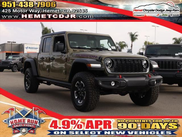 2026 Jeep Gladiator GLADIATOR RUBICON 4X4