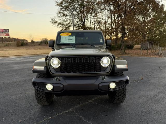 2026 Jeep Gladiator GLADIATOR WILLYS 4X4 2026 Jeep Gladiator GLADIATOR WILLYS 4X4