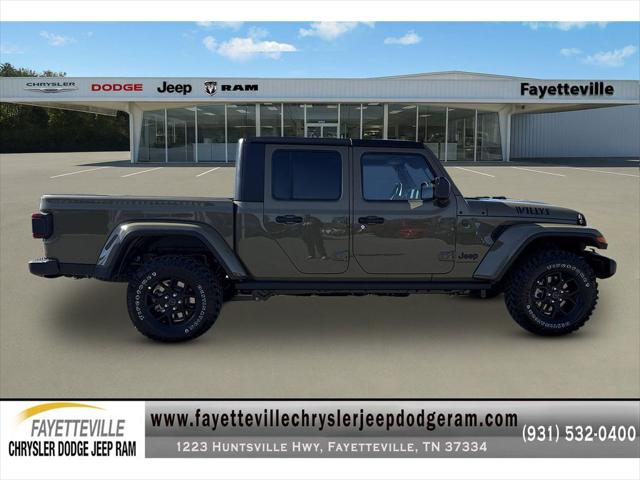 2026 Jeep Gladiator GLADIATOR WILLYS 4X4 2026 Jeep Gladiator GLADIATOR WILLYS 4X4