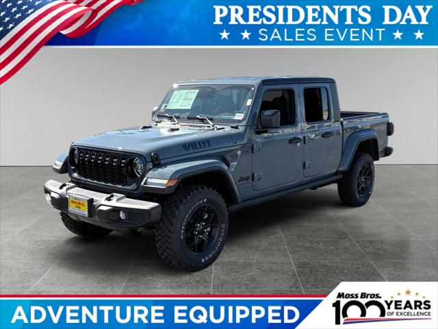 2026 Jeep Gladiator GLADIATOR WILLYS 4X4