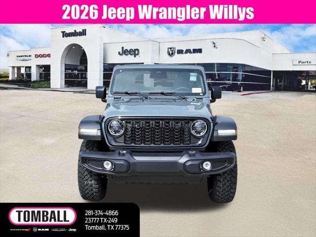 2026 Jeep Wrangler WRANGLER 2-DOOR WILLYS 2026 Jeep Wrangler WRANGLER 2-DOOR WILLYS