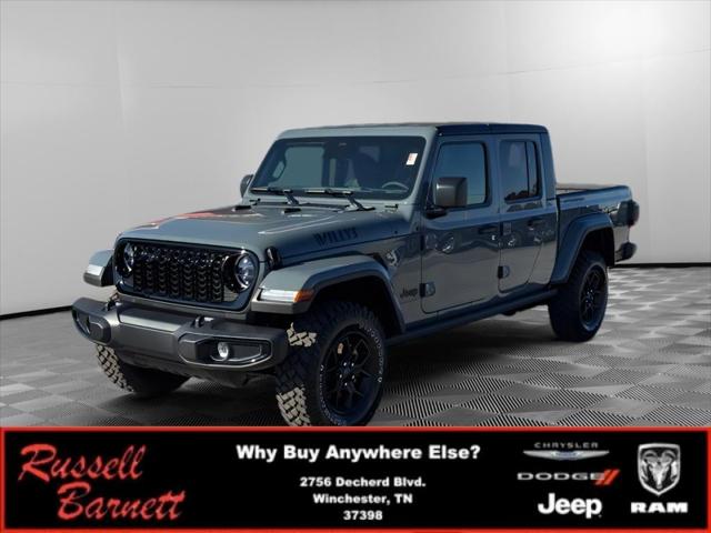 2026 Jeep Gladiator GLADIATOR WILLYS 4X4 2026 Jeep Gladiator GLADIATOR WILLYS 4X4