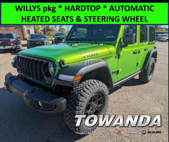 2026 Jeep Wrangler WRANGLER 4-DOOR WILLYS 2026 Jeep Wrangler WRANGLER 4-DOOR WILLYS