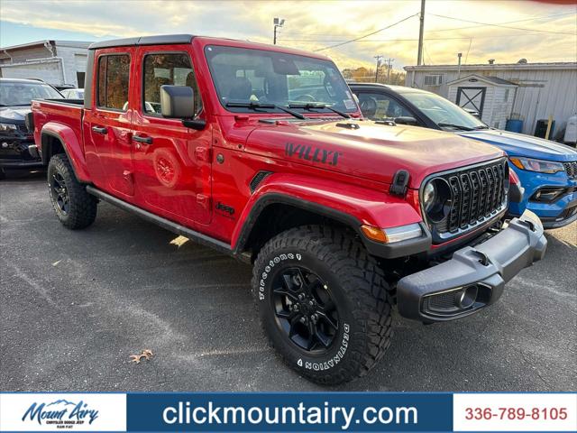 2026 Jeep Gladiator GLADIATOR WILLYS 4X4 2026 Jeep Gladiator GLADIATOR WILLYS 4X4