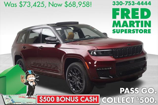 2025 Jeep Grand Cherokee GRAND CHEROKEE L SUMMIT RESERVE 4X4 2025 Jeep Grand Cherokee GRAND CHEROKEE L SUMMIT RESERVE 4X4