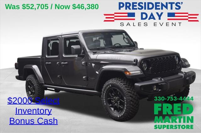 2026 Jeep Gladiator GLADIATOR WILLYS 4X4