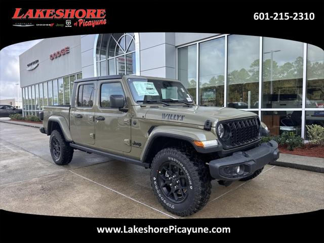 2026 Jeep Gladiator GLADIATOR WILLYS 4X4 2026 Jeep Gladiator GLADIATOR WILLYS 4X4