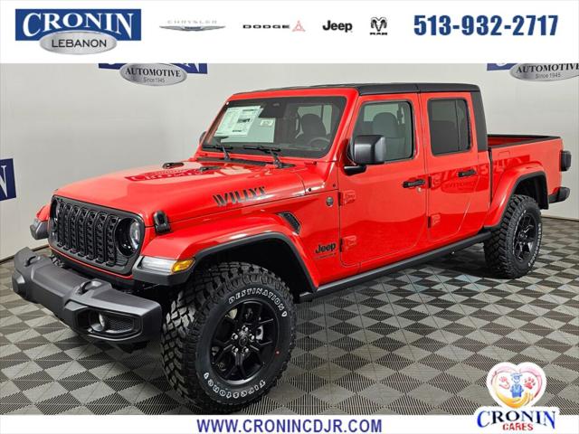 2026 Jeep Gladiator GLADIATOR WILLYS 4X4 2026 Jeep Gladiator GLADIATOR WILLYS 4X4