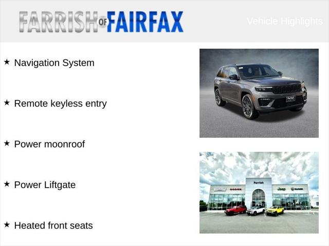 2025 Jeep Grand Cherokee GRAND CHEROKEE SUMMIT 4X4