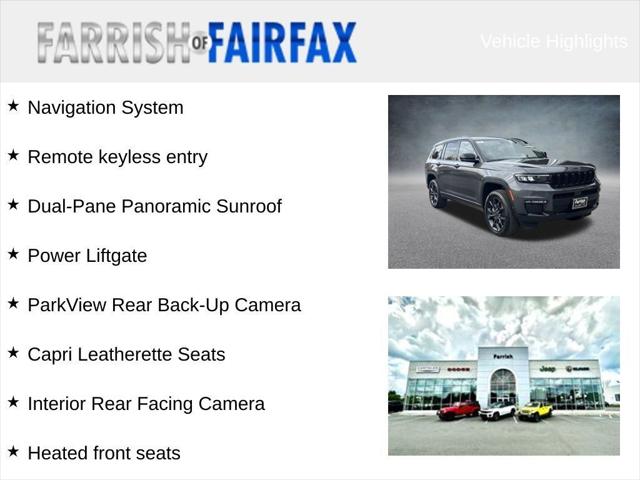 2025 Jeep Grand Cherokee L GRAND CHEROKEE L LIMITED 4X4