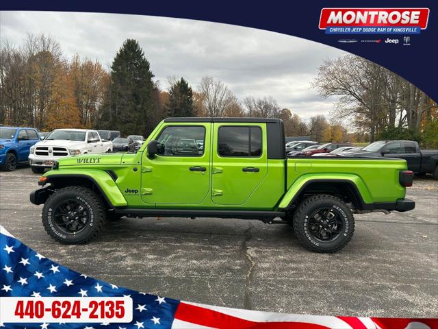 2026 Jeep Gladiator GLADIATOR WILLYS 4X4 2026 Jeep Gladiator GLADIATOR WILLYS 4X4