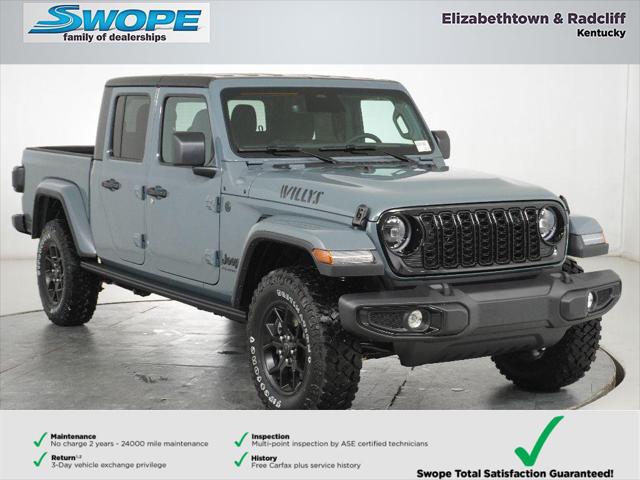 2026 Jeep Gladiator GLADIATOR WILLYS 4X4 2026 Jeep Gladiator GLADIATOR WILLYS 4X4