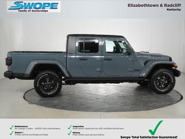 2026 Jeep Gladiator GLADIATOR WILLYS 4X4 2026 Jeep Gladiator GLADIATOR WILLYS 4X4