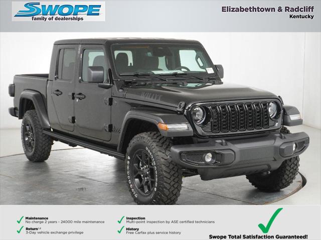 2026 Jeep Gladiator GLADIATOR WILLYS 4X4 2026 Jeep Gladiator GLADIATOR WILLYS 4X4
