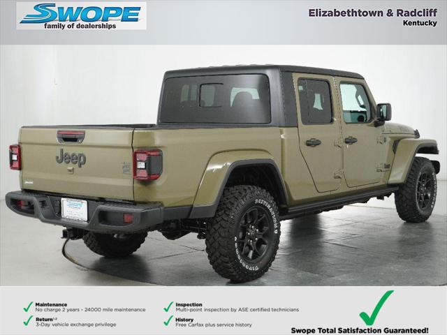 2026 Jeep Gladiator GLADIATOR WILLYS 4X4 2026 Jeep Gladiator GLADIATOR WILLYS 4X4
