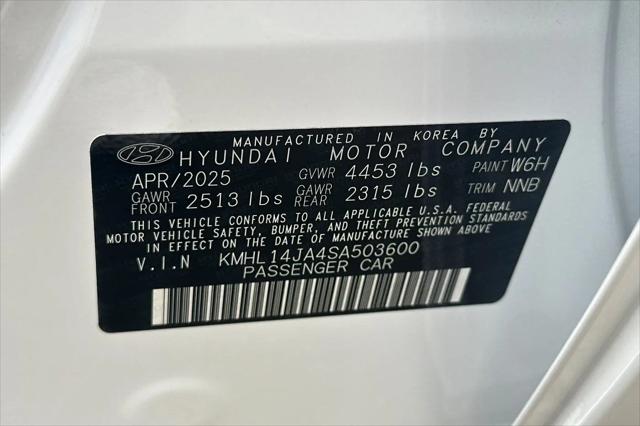 2025 Hyundai Sonata SEL Convenience