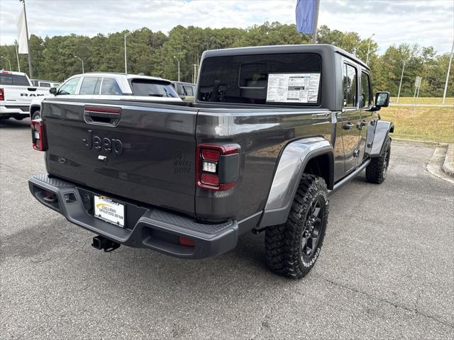 2025 Jeep Gladiator GLADIATOR WILLYS 4X4 2025 Jeep Gladiator GLADIATOR WILLYS 4X4