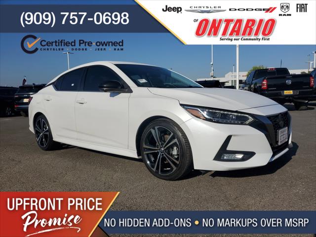 2022 Nissan Sentra SR Xtronic CVT 2022 Nissan Sentra SR Xtronic CVT