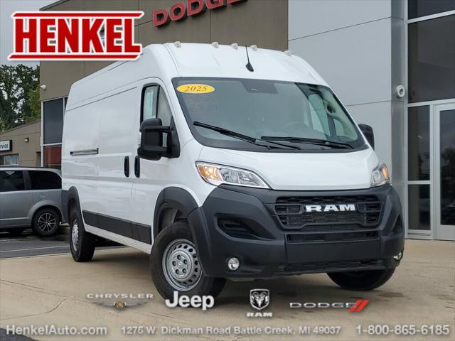 2025 RAM ProMaster 2500 Cargo Van Tradesman High Roof 159 WB w/Pass Seat 2025 RAM ProMaster 2500 Cargo Van Tradesman High Roof 159 WB w/Pass Seat