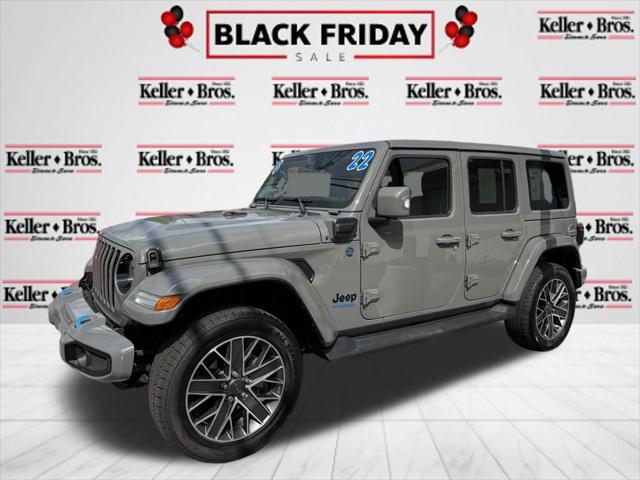 2022 Jeep Wrangler 4xe Unlimited High Altitude 4x4 2022 Jeep Wrangler 4xe Unlimited High Altitude 4x4