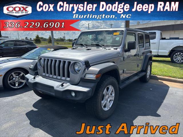 2020 Jeep Wrangler Unlimited Sport S 4X4
