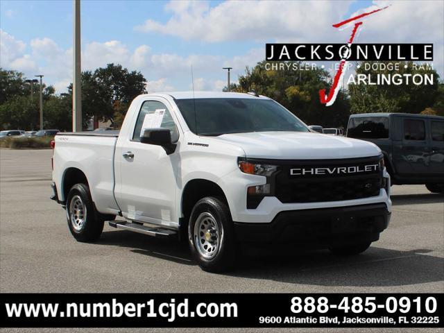 2024 Chevrolet Silverado 1500 4WD Regular Cab Standard Bed WT