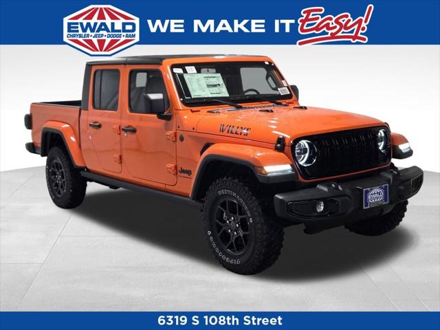 2025 Jeep Gladiator GLADIATOR WILLYS 4X4 2025 Jeep Gladiator GLADIATOR WILLYS 4X4