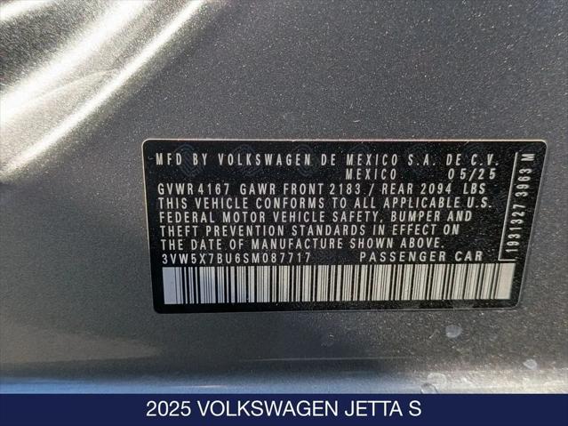 2025 Volkswagen Jetta 1.5T S
