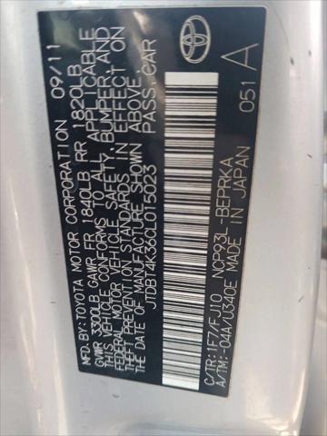 2012 Toyota Yaris Standard