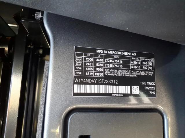 2025 Mercedes-Benz Sprinter 2500 High Roof 4-Cyl Diesel HO